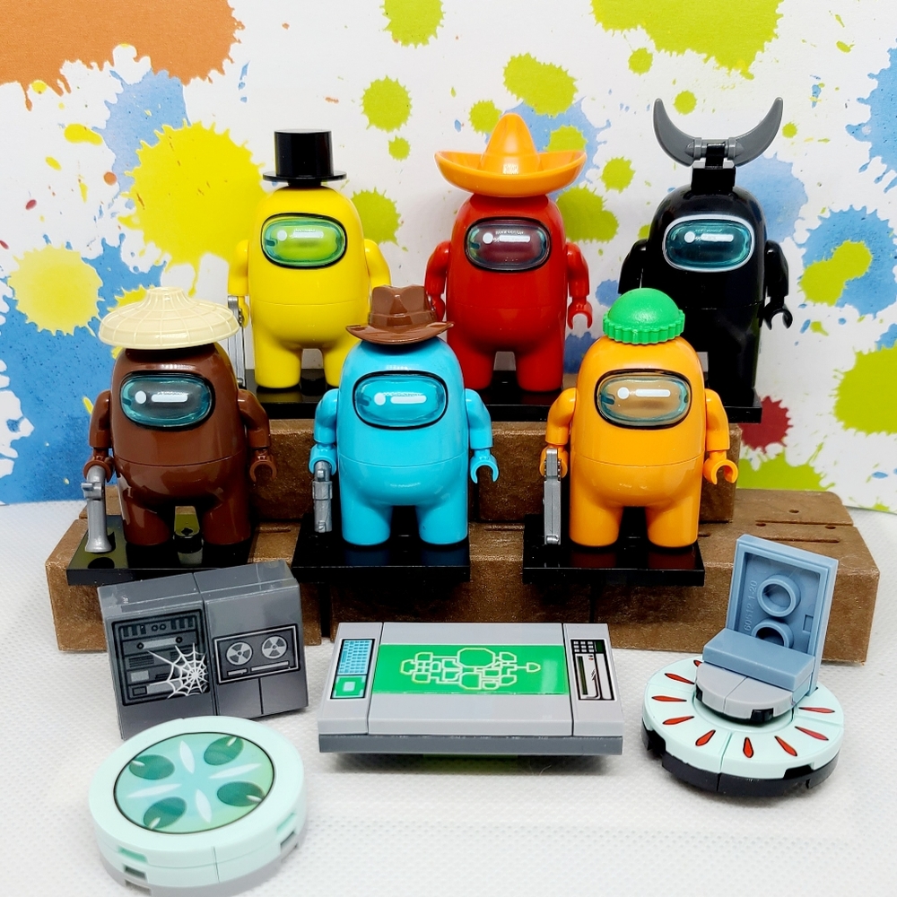 COPY - Custom Among Us minifigures